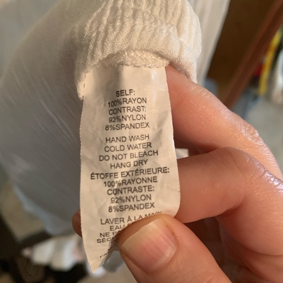 U2B 100% RAYON LONG SLEEVE TOP 17-18” PTP - Picture 5 of 5